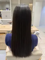 縮毛矯正+トリートメント