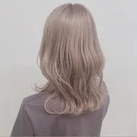 ✨🎨艶のあるハイトーン🎨✨カット+ハイブリーチ+カラー+うる艶ウォータートリートメント(ケアブリーチ込)