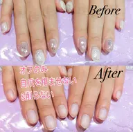 ハンドorフット✋🏻オフのみ ✨💕(ケア＆ファイリングつき)✨