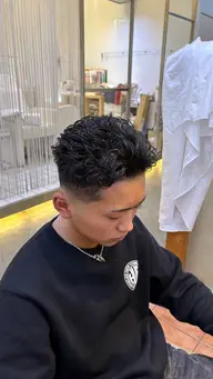 フェード×パーマで一気に垢抜け🔥短髪〜ナチュラルまで対応◎