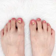 【オフなし】フット👣ワンポイントコース(2本アート)✨パラジェル変更🉑🙆♀️