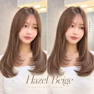 【ご新規様限定】小顔見えレイヤーカット❣️＋透明感艶カラー🔆＋高保湿シャンプー&スチームトリートメント