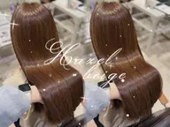 【💎圧倒的透明感GET💎】ブリーチなしダブルカラー✖️髪質改善トリートメント✨