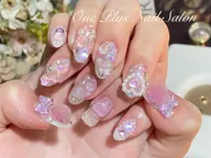 人気2🎀自爪☆持ち込みデザインやり放題90分🎀（100円~880円パーツつけ放題）