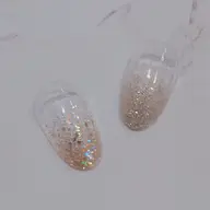 キラキラ✨️ラメグラデーション(ソフトジェルオフ込み)