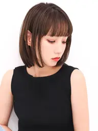 【白髪でも◎】カット+リタッチカラー(45日以内、ブリーチなし)