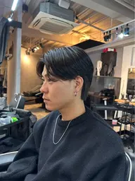 🖤【平日限定🔥】黒染め感なし✨地毛風ナチュラルブラック🐼💇♂️