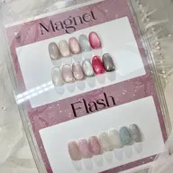 【オフあり】マグネットネイル、フラッシュネイルコース♡