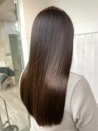 【髪質改善👑人気No.2】カット+TOKIO de SINAKストレート+ΩTR👑 18000円→15000円