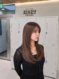 【韓国風艶カラー】資生堂アルティストカラー(フル)+カット 7400円　［高崎］