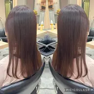 〜5月末まで限定🌸【サラ艶髪を何度でも🌈】カット✖️フルカラー✖️8ヶ月以内のリタッチ縮毛矯正✖️トリートメント🌟
