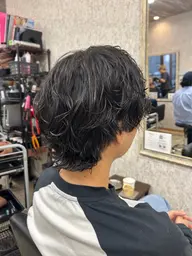 🫧メンズカット+パーマ+スチームtr🫧
