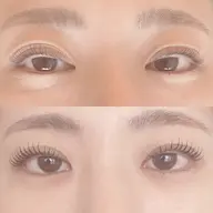 目に光がはいる💎リフエク　まつ毛パーマ+LEDマツエク
