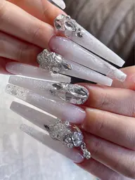 スカルプスーパーロング💅フォーム2枚🆗アート無制限持ち込み🆗