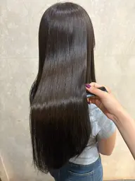 艶さらっ✨酸性ストレート➕ケアトリートメント🪐🪐