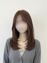 ( 🏹一巻きで決まるセットメニュー ) レイヤーカット+カラー