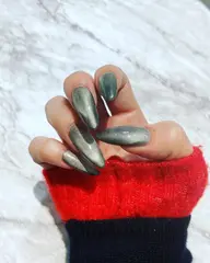 🌿ジェル ワンカラーorラメグラ(オフ無し・ケア込み)