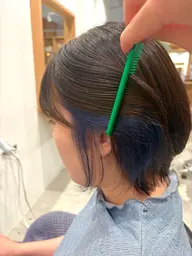 ワンポイントで垢抜け!デザインカラー(インナーカラーなど)