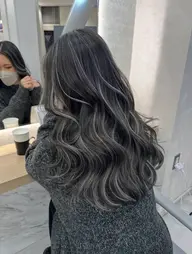 ハイライト＆カット＆𝐜𝐚𝐬𝐡𝐦𝐞𝐫𝐞トリートメント5STEP