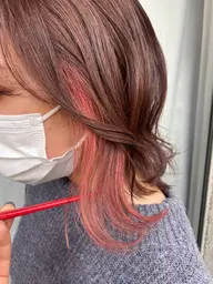 インナーorイヤリングカラー➕2stepダメージ補修トリートメント💖
