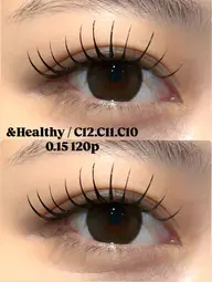 【オススメメニュー🍓】&Healthy（LEDエクステパーマ）80本👀✨リペア❌