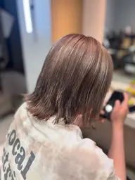 🎀꙳.*【ワンカラー】🎀꙳.*(ブリーチなし）➕トリートメント付き🎶