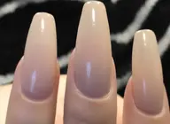 長さだし込みワンカラーネイル