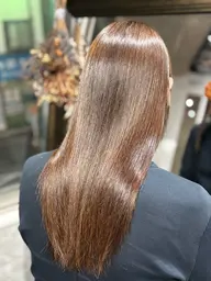 縮毛矯正+超音波トリートメント!!