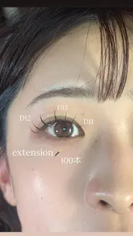 【まつげエクステ✨80本】デザイン、長さ、カール選んで頂けます💁‍♀️マツエク初めての方大歓迎‼️#フラットラッシュ