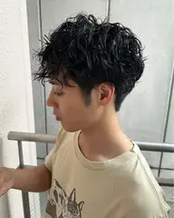 メンズカット+トレンドパーマ