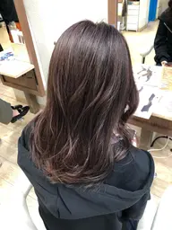 🌸1番人気✨【艶カラー+髪のお悩み解決Aujuaトリートメント+ナノスチーム✨】