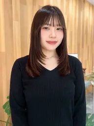 🍒柔らか​〜​い暖色カラー➕トリートメント🍒/艶カラー/ブリーチなし
