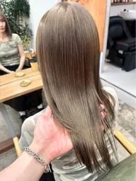 似合わせカット&ブリーチダブルカラー(リタッチ可、ブリーチ1回)&トリートメント/レイヤーカット/ボブ/髪質改善