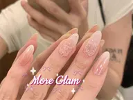 レースネイル#ワンカラー/マグネットxレースネイル4本 3980円