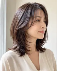 40.50代大人女性必見⭐️ 白髪染めリタッチカラー