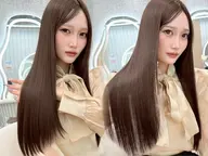 【🌻土日祝限定🌻】【自然な美髪へ✨】カット✂️+縮毛矯正🪄︎︎+1stepトリートメント