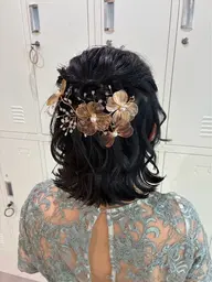 【ヘアセット🎀】ハーフアップ