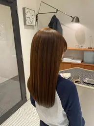 【サマーセール8月限定】全体酸性縮毛矯正+プレミアムTR