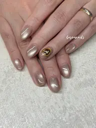 【オープン記念価格🌟】大人キレイ✨️オフ込みがマグネット/フラッシュネイル5800円→5300円
