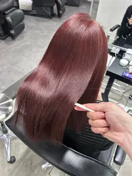 🩷 【 暖色系色持ち重視の方✨ 】 ❕  艶髪ダブルカラー ➕ TOKIOトリートメント🫧