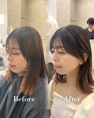 💫盛れる前髪・顔まわりカット💫