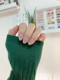 【プラスメニュー】先端ミラー / ラメ💅