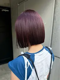 🍇暖色カラー限定🍇 暖色カラー➕似合わせカット➕トリートメント➕炭酸泉