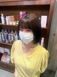 ブリーチ無しワンカラー