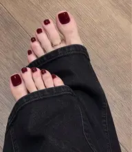 【FOOT】ワンカラ/ラメ