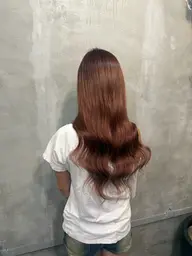 【秋にぴったり🍁】艶カラーで明るめブラウン🤎❤️