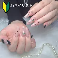 【🎀Jr担当🎀HANDオフ無し】チップ長さだし10本+ 90分持ち込みデザイン⚠️事前デザイン相談してください。