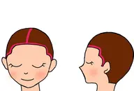 生え際の気になる白髪を部分カラー