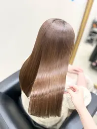 【🎗️艶カラー🎗️】質感再生カラー+髪質改善トリートメント