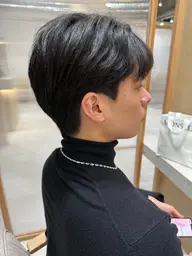 メンズカット+ダウンパーマ